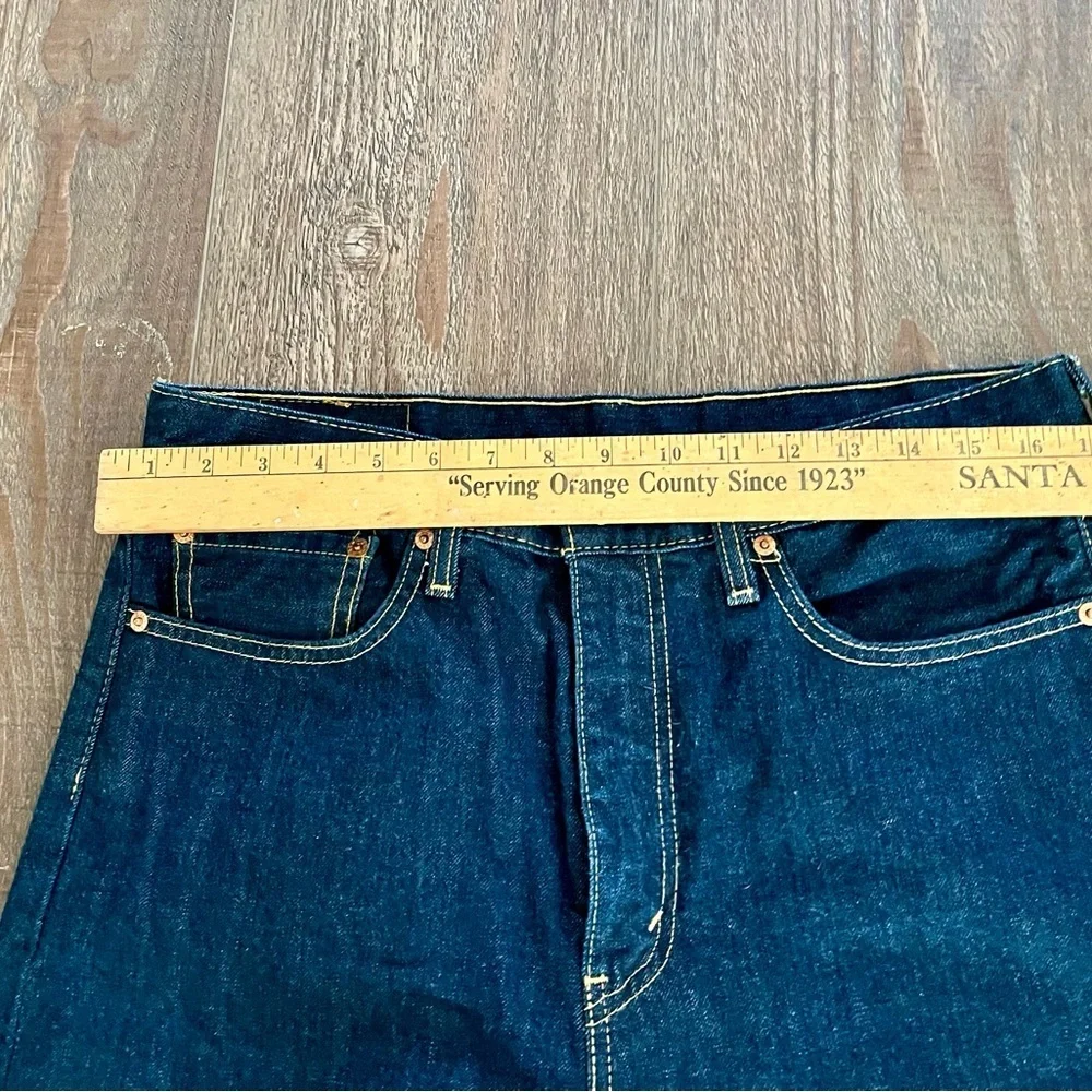Levi's Dark Blue Straight Jeans